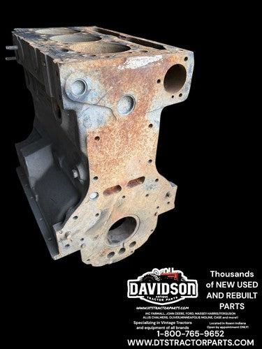 3711164A-1 Perkins 3.152 Engine Block Massey Ferguson 240 Antique Tractor