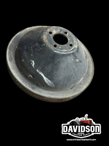 International 495 Engine Fan Water Pump Pulley Antique Tractor