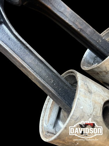 Case 730 Diesel Pistons W/rods Set Antique Tractor