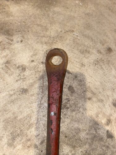 1947 Farmall M Tractor Drawbar Hitch Support Brackets Rod