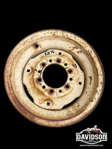 6X15 6 Bolt Front Tractor Rim Antique Tractor 4.5 Inch Center Hole