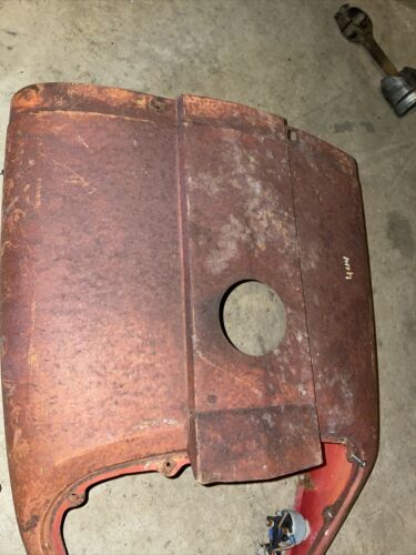 IH FARMALL 424 444 2444 TRACTOR CENTER FUEL TANK HOOD - NICE
