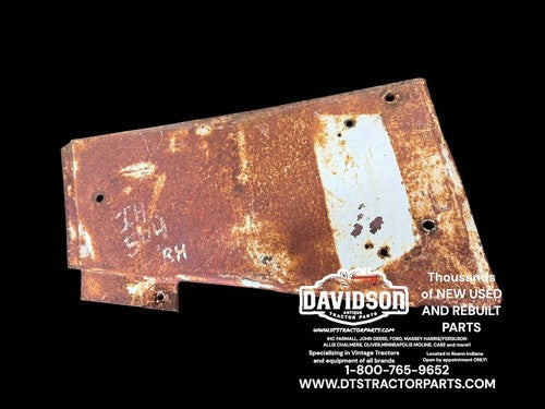 IH Farmall 504 Right Radiator Side Panel Antique Tractor