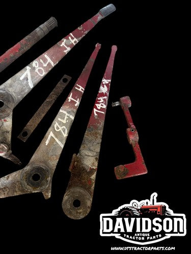 International 784 Hydraulic Handle Linkage Set Antique Tractor