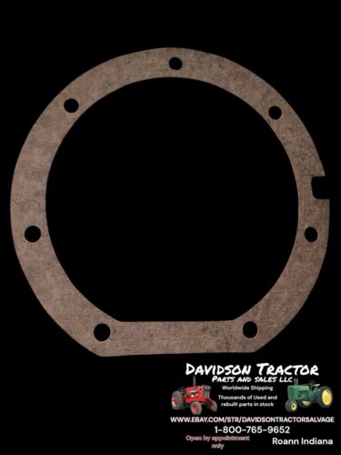 NOS PULLEY DUST SHIELD GASKET FOR JOHN DEERE B TRACTOR  B2367R