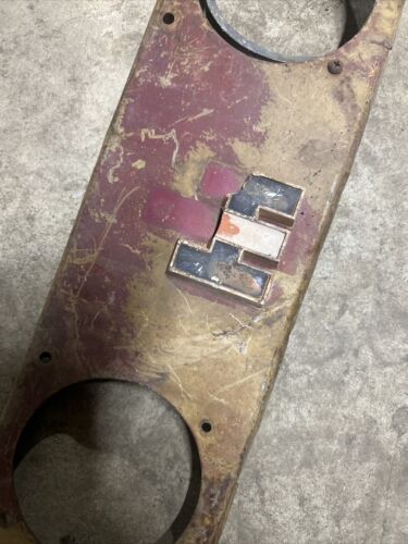 International IH 424 Tractor Upper Grille Headlight Panel Antique Tractor