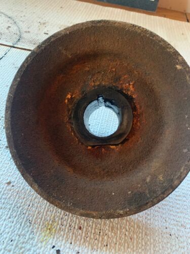 Farmall H HV tractor IH engine main front motor crank pulley