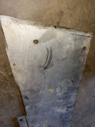 International 504 utility Tractor IH IHC front LEFT radiator side cover panel