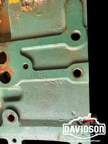 IH INTERNATIONAL 484 DIESEL BLOCK D179 GOOD USED BLOCK 3055001R3