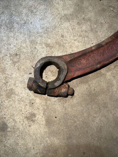 Farmall IH Super M SM tractor ORIGINAL left brake pedal w/ lock latch bar