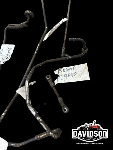 Kubota M9000 Tractor Steel Line And Linkage Lot