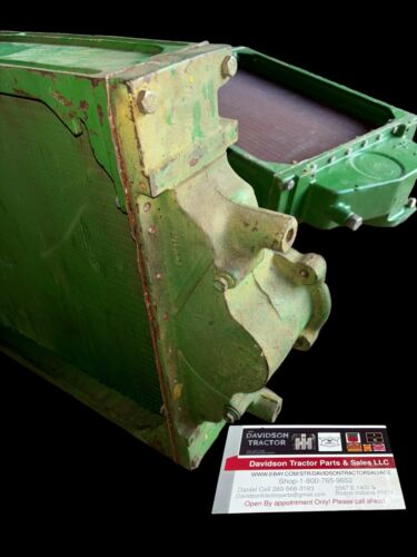 JOHN DEERE 70 DIESEL RADIATOR ASSEMBLY F1520R F2241R GOOD USED RADIATOR