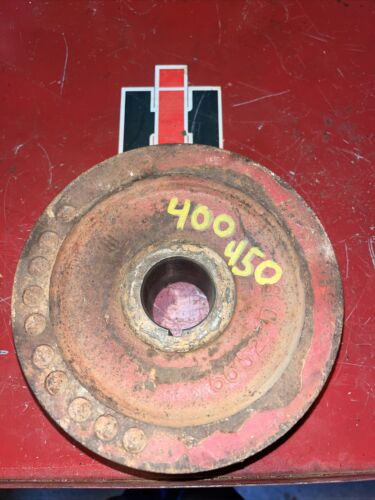 FARMALL 400 / 450. DIESEL ENGINE CRANKSHAFT PULLEY ( 6652 DB )