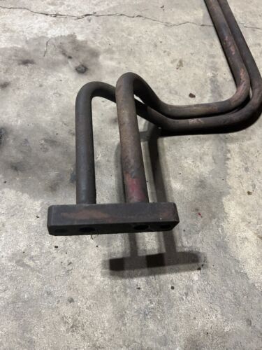 Farmall C SC tractor IH IHC main steel hydraulic line lines to pump GOOD USED
