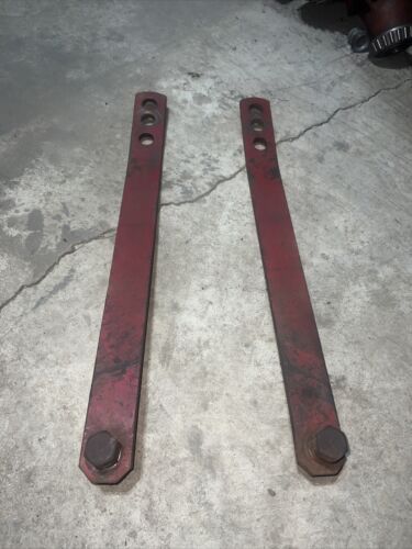 IHC Farmall Mccormick WD9 Drawbar Brackets PAIR Antique Tractor
