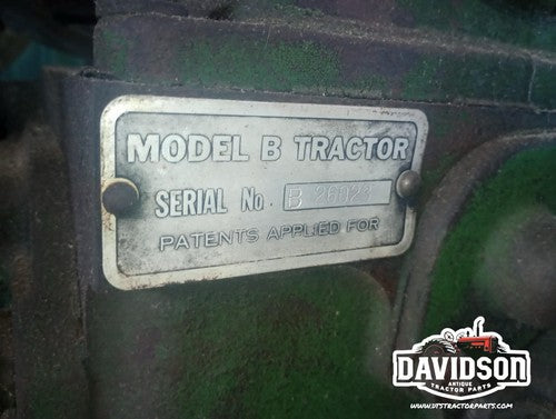 1936 John Deere Unstyled B SN26023