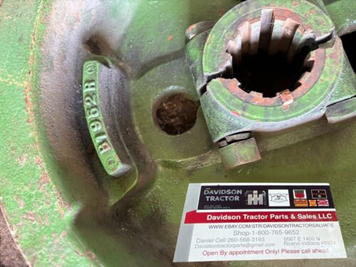 John Deere B Flywheel B1952R Antique Tractor