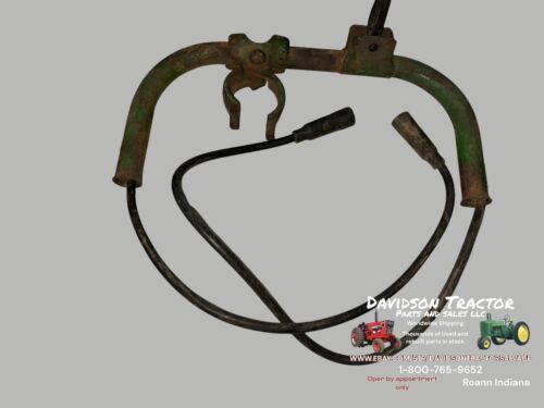 John Deere B JD Tractor ORIGINAL spark plug wire cover holder w/ clamp