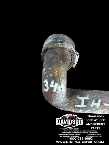 International Farmall 340 Diesel D-166 Lower Water Pipe Antique Tractor