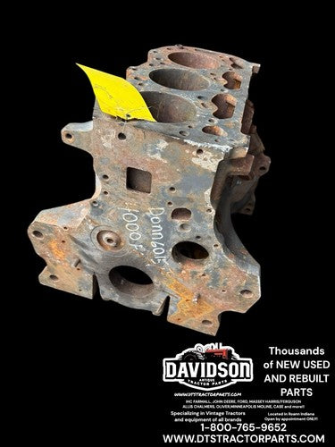 Ford 4000 3 Cyl Diesel Engine Block DONN6015J Good Bare Block Antique Tractor