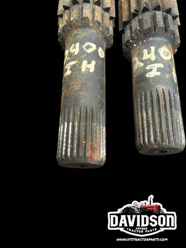 International 2400 Bull Pinion Shaft Antique Pair Tractor