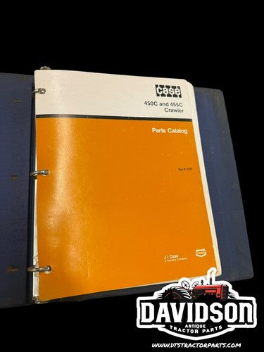 CASE 450C and 455C Crawler Parts Catalog Bur 8-1932  OEM Manual