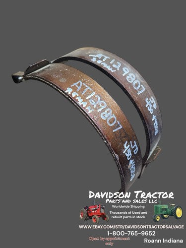 AT129806 AT129807 Steering Brake Band Pair Fits John Deere Dozer 450 450B