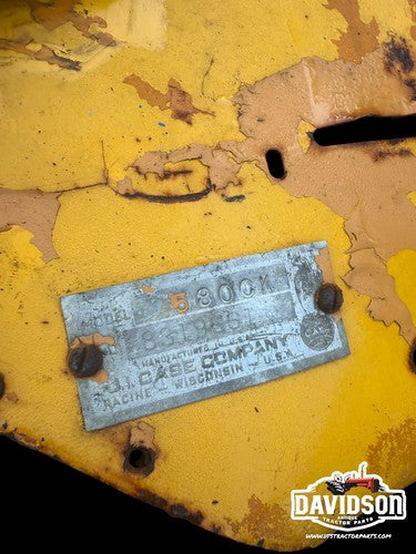 Case 580CK Dash Assembly Antique Tractor
