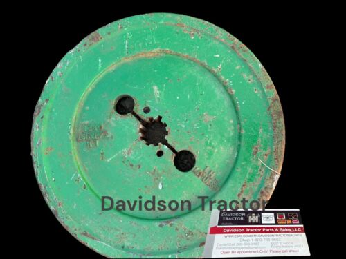 1939 John Deere B tractor good JD hand start flywheel  B1848R 2 cylinder part