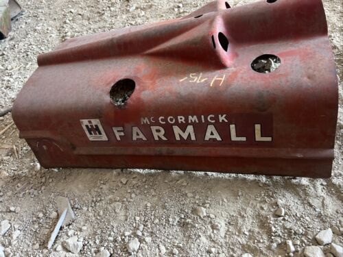 1939-1943 Farmall H All Fuel Hood Antique Tractor NICE ONE