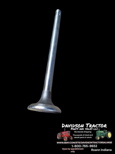 Exhaust Valve  Genuine John Deere New Old Stock  B 50 Tractors B1793R B2503R