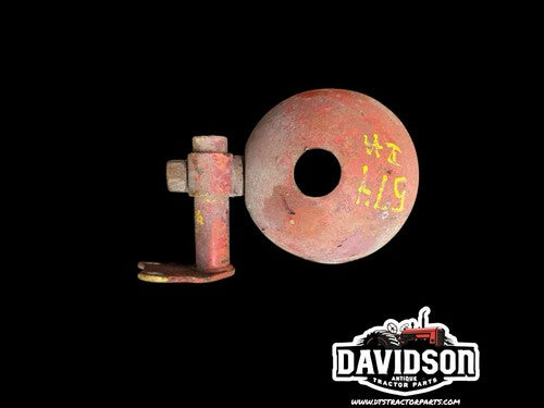 International 574 Headlight Housing W/bracket Antique Tractor