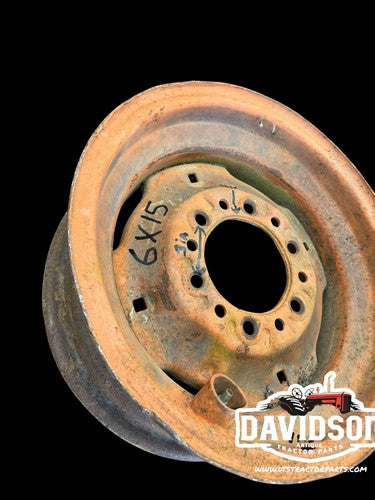 6x15 6 Bolt Front Tractor Rim
