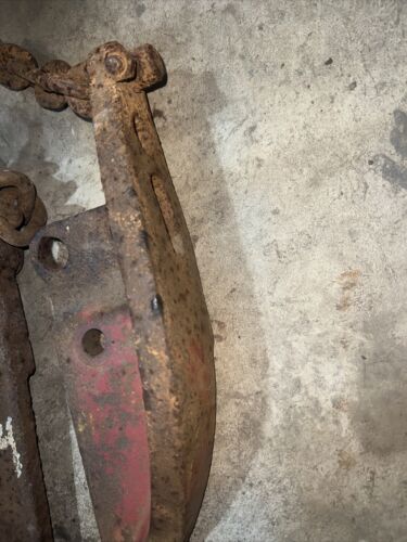 International Harvester 424 Hitch Brackets Antique Tractor PAIR