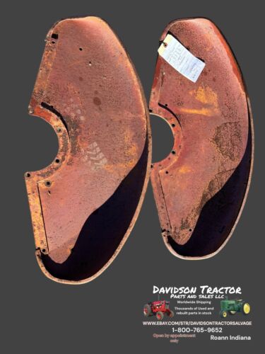 IH Farmall Cub Rear Fenders Pair Antique Tractor