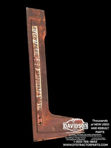 Massey Ferguson 65 Diesel Left Hand Side Hood Panel Antique Tractor