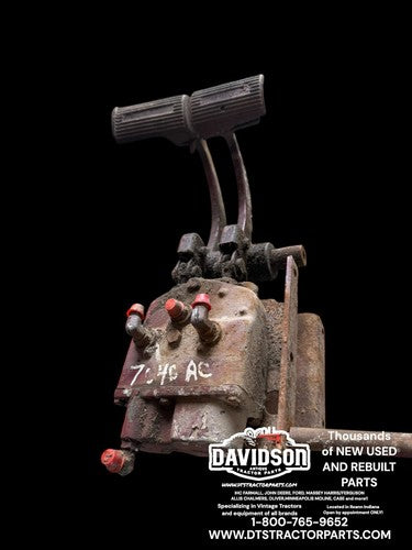 Allis Chalmers 7040 Brake Valve Assembly W/pedals Antique Tractor