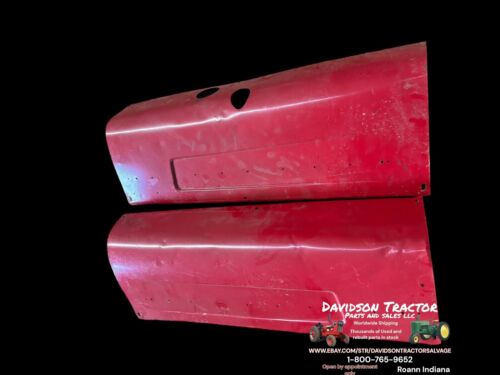International Farmall 330 Utility Hood Side Panels Pair Antique Tractor