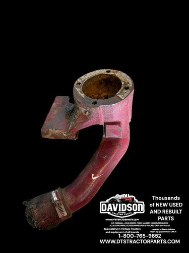 Used Oil Cooler Header IH Farmall 806 1206 D361 D407 607254C2