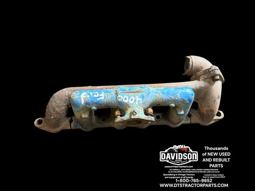 Ford 4000 801 4cyl Gas Exhaust I take Manifold Antique Tractor