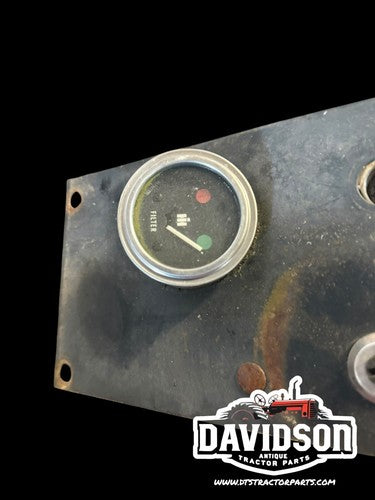 IH Farmall 826 German Diesel Dash Panels And Gauges Pair Antique Tractor