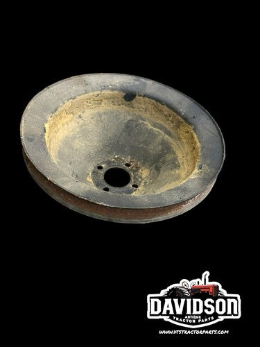 International 495 Engine Fan Water Pump Pulley Antique Tractor