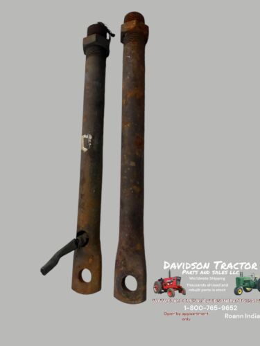 JOHN DEERE LATE STYLED B LIGHT BRACKET PAIR SET 1947-52 BN BW B