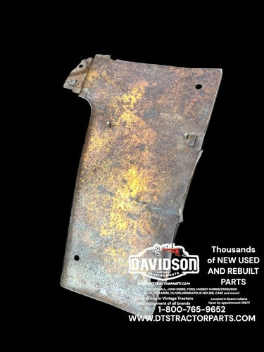 IHC Farmall 340 UTILITY DIESEL Radiator Side Cover Hood Panel W/emblem RARE