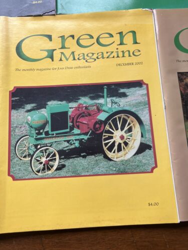 John Deere 2 Cylinder And Green Magazine Lot 9 Books For One Money! 1999-2003
