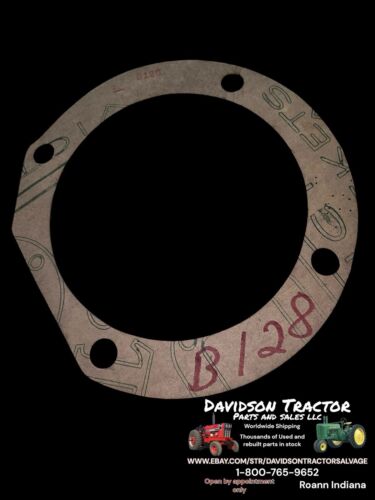 John Deere Genuine B128R Gasket New Old Stock