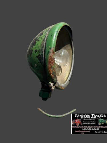 John Deere A B G Clamshell Headlight Antique Tractor Vintage Headlight
