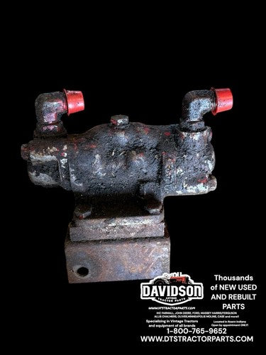 International 444 IH tractor hydraulic control flow valve to powersteering steer