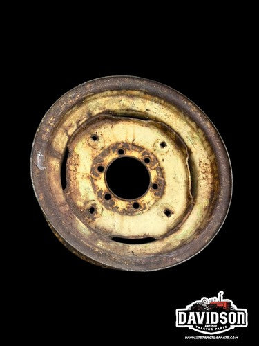 6X16 6 Bolt Front Tractor Rim Antique Tractor 4.5 Inch Center Hole