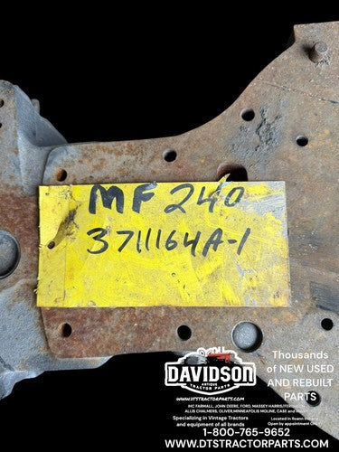 3711164A-1 Perkins 3.152 Engine Block Massey Ferguson 240 Antique Tractor